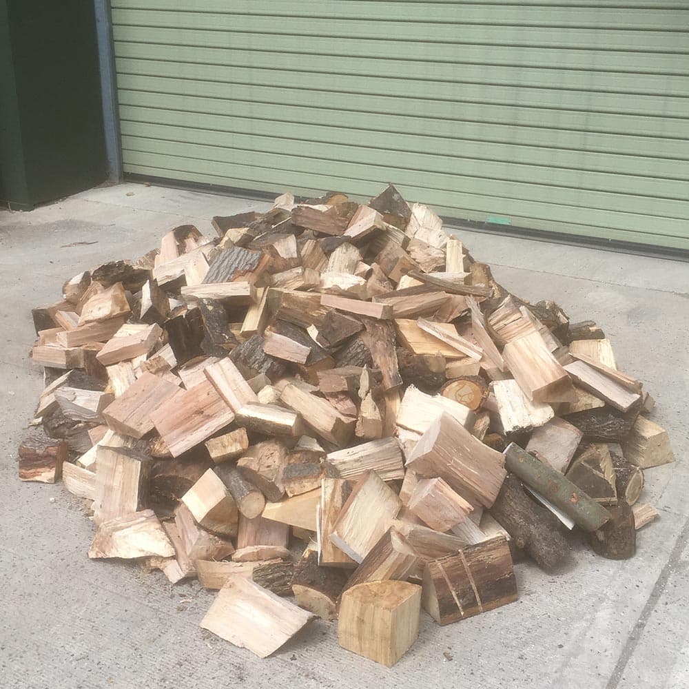 Kiln Dried Mixed Hardwood Logs - 2m³ Bulk Load (Ready to Burn)
