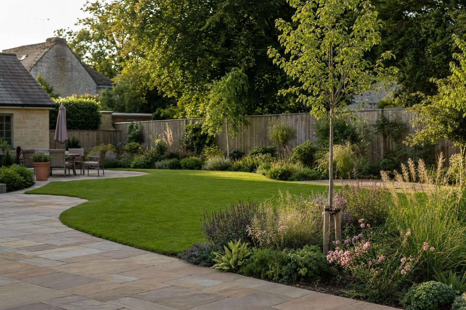 Residential Landscaping & Garden Transformation