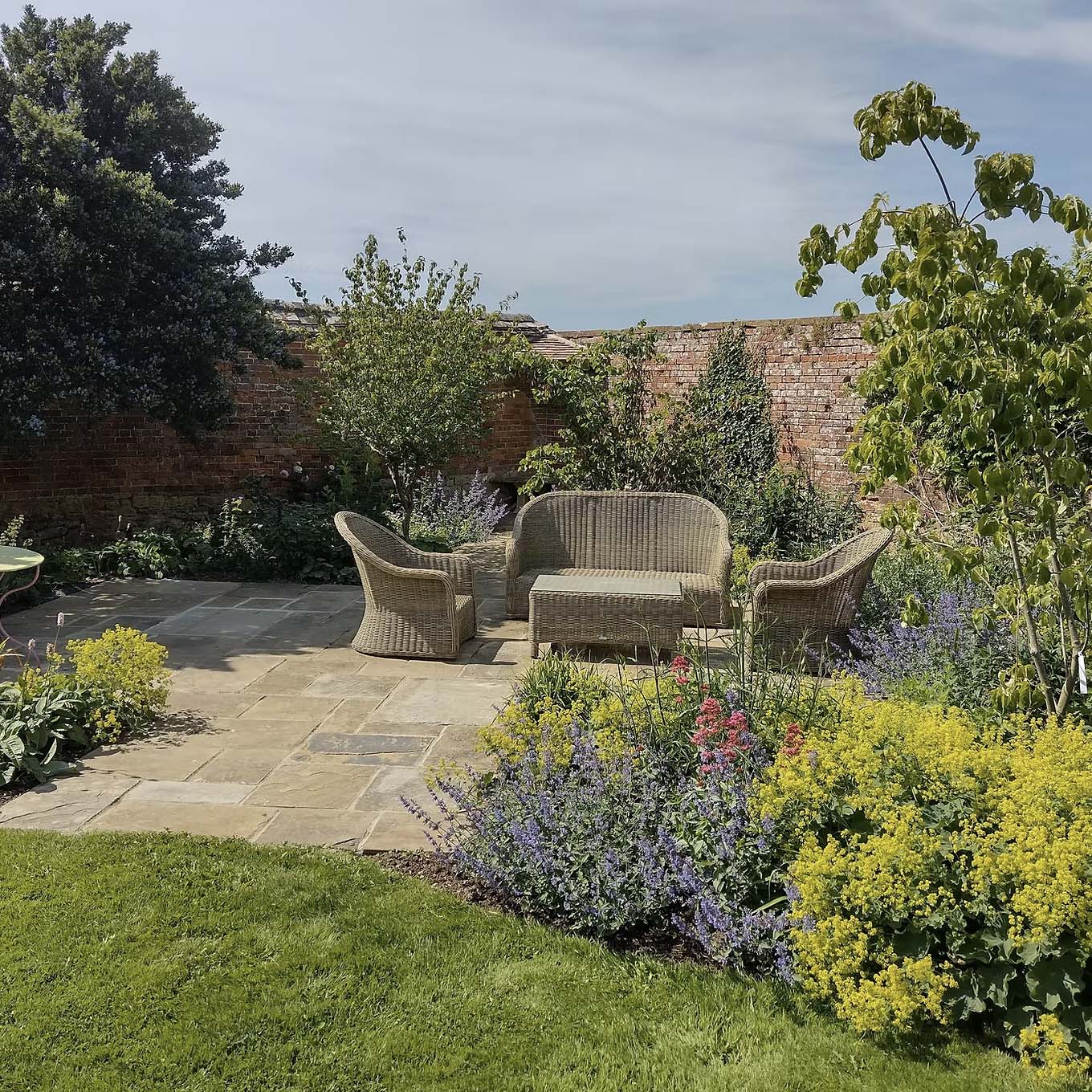 New planting scheme established in a Dorset garden